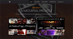 Desktop Screenshot of anaturnalproject.com